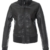 Bestyledberlin Damen Kunst - Lederjacken, Biker Jacke Damen, Blouson ja55 36/S Schwarz - 