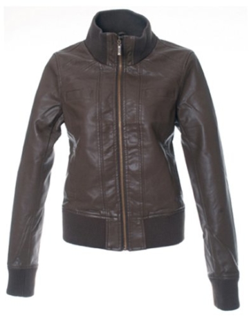 Bestyledberlin Damen Kunst - Lederjacken, Biker Jacke Damen, Blouson ja55 36/S Schwarz - 