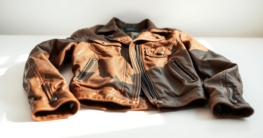 Alte Lederjacke auffrischen