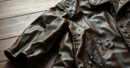 Lederjacke nass geworden