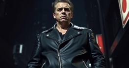 Marlon Brando schwarzer Bikerjacke
