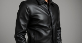 Lederjacke für Männer über 40/50