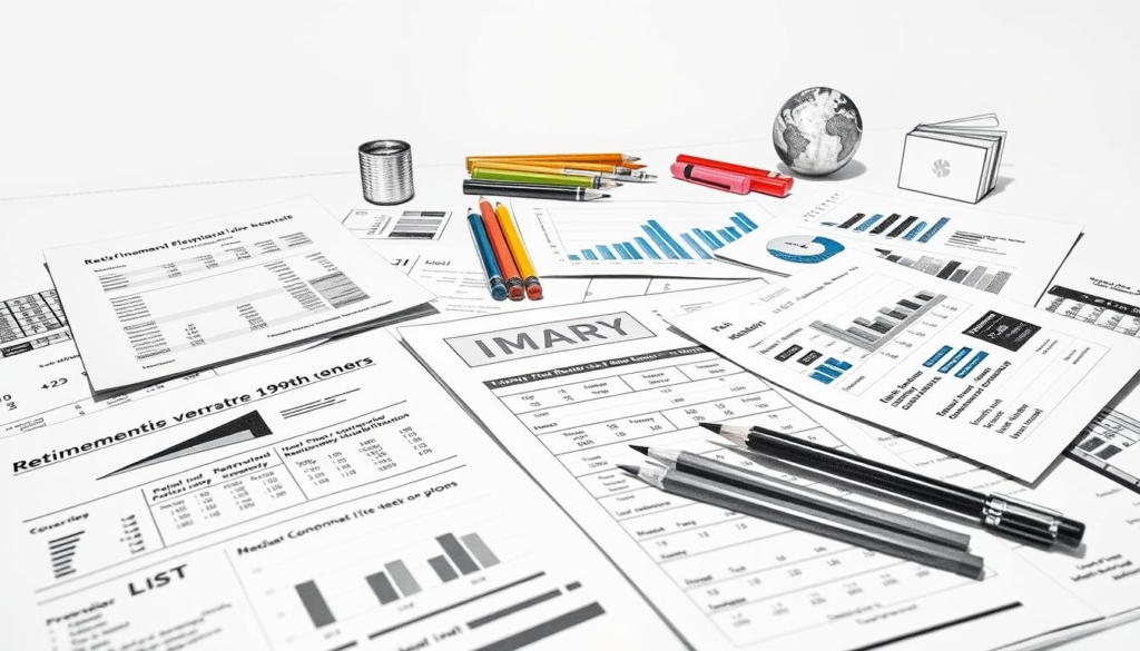 A detailed financial ledger showcasing Mary Roos' wealth, featuring precise calculations, charts, and data visualizations. The foreground depicts neatly organized financial documents, retirement planning materials, and investment portfolios, all rendered in a clean, minimalist aesthetic. The middle ground incorporates subtle pops of color, such as carefully placed colored pencils, highlighters, and a modern desk setup. The background maintains a muted, monochromatic tone, evoking a sense of professional focus and financial acumen. Lighting is soft and directional, casting gentle shadows that accentuate the precision and organization of the scene. The overall atmosphere conveys a sense of meticulous planning, financial responsibility, and a comprehensive understanding of Mary Roos' personal wealth. A detailed financial ledger showcasing Mary Roos' wealth, featuring precise calculations, charts, and data visualizations. The foreground depicts neatly organized financial documents, retirement planning materials, and investment portfolios, all rendered in a clean, minimalist aesthetic. The middle ground incorporates subtle pops of color, such as carefully placed colored pencils, highlighters, and a modern desk setup. The background maintains a muted, monochromatic tone, evoking a sense of professional focus and financial acumen. Lighting is soft and directional, casting gentle shadows that accentuate the precision and organization of the scene. The overall atmosphere conveys a sense of meticulous planning, financial responsibility, and a comprehensive understanding of Mary Roos' personal wealth.