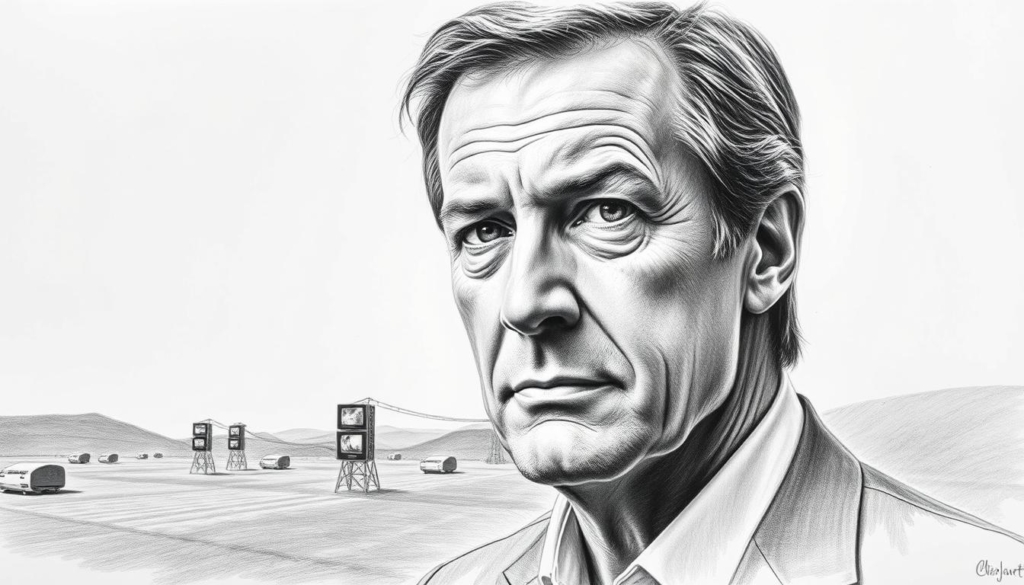A striking monochrome portrait of Wolfgang Lippert, the acclaimed German television personality, capturing the essence of his storied career. In the foreground, Lippert's distinctive features are rendered in fine detail, his piercing gaze and confident expression conveying a sense of poise and professionalism. The middle ground showcases subtle hints of his dynamic television work, with muted pops of color hinting at the vibrant energy of his performances. The background is a minimalist, graphite-toned landscape, allowing the subject to take center stage and command the viewer's attention. The overall composition is a masterful blend of realism and artistic flair, reflecting the multifaceted nature of Lippert's remarkable career. A striking monochrome portrait of Wolfgang Lippert, the acclaimed German television personality, capturing the essence of his storied career. In the foreground, Lippert's distinctive features are rendered in fine detail, his piercing gaze and confident expression conveying a sense of poise and professionalism. The middle ground showcases subtle hints of his dynamic television work, with muted pops of color hinting at the vibrant energy of his performances. The background is a minimalist, graphite-toned landscape, allowing the subject to take center stage and command the viewer's attention. The overall composition is a masterful blend of realism and artistic flair, reflecting the multifaceted nature of Lippert's remarkable career.