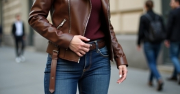 kackiges-lederjackenoutfit-mit-jeans -Titel