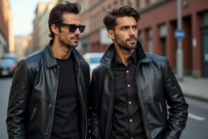 8 Bomber Lederjacke Herren Outfit Inspirationen