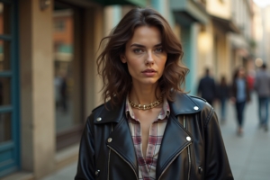 8 Lederjacke 90er Outfit Ideen für Stilbewusste