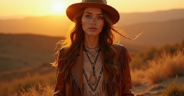 Lederjacke Boho-Titel