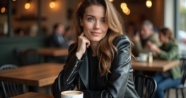 Lederjacke Brunch kombinieren-Titel