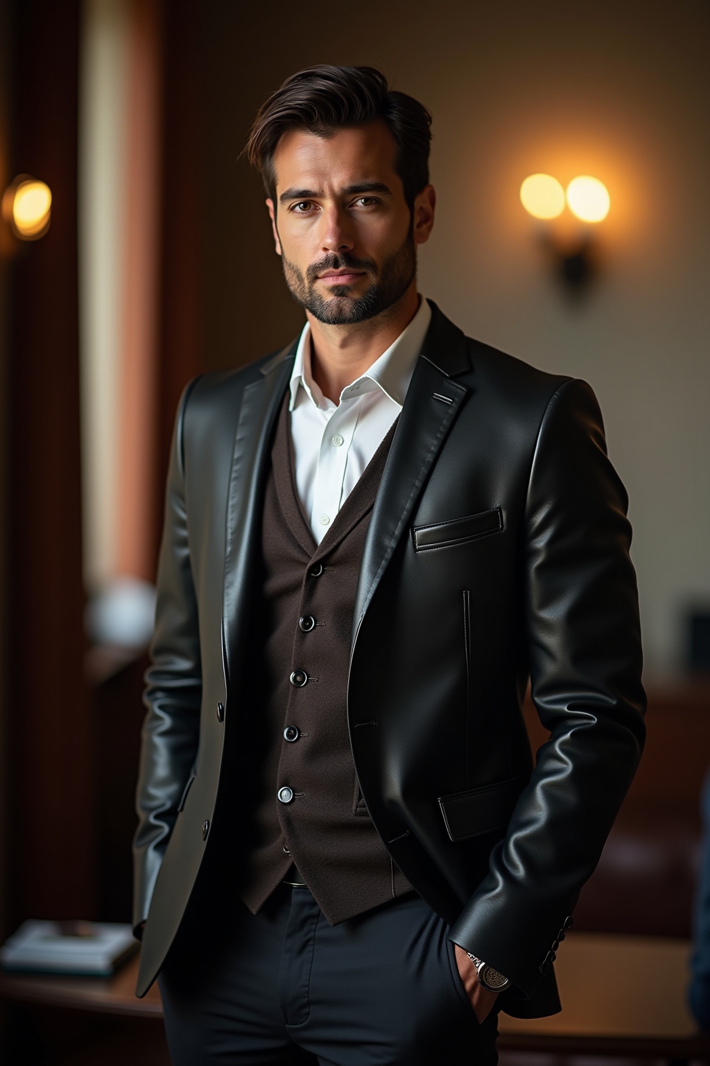 Lederjacke Business Look im Überblick