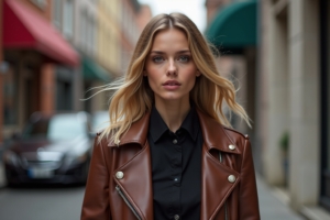 8 Tipps: Lederjacke Damen kombinieren für jeden Style