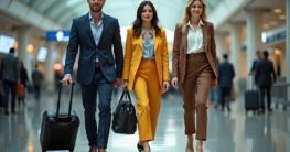 airport outfit-Titel