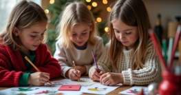 weihnachtskarten basteln kinder-Titel