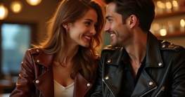 Lederjacke Date Night kombinieren-Titel