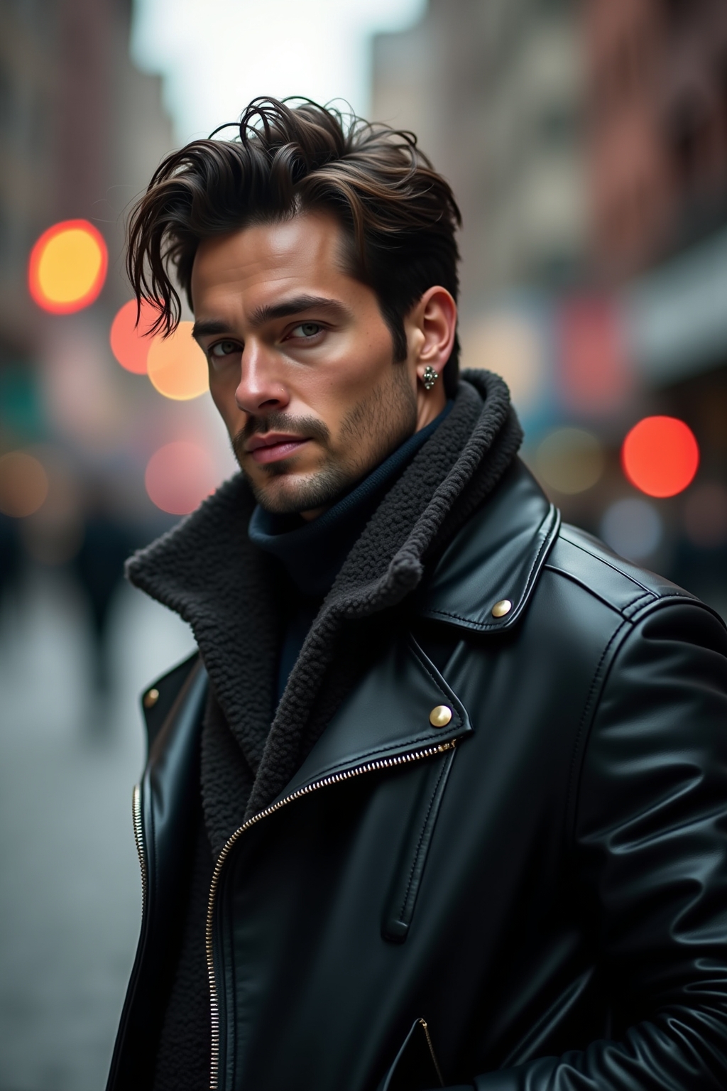 Lederjacke Herren Streetstyle – Hintergründe und Details