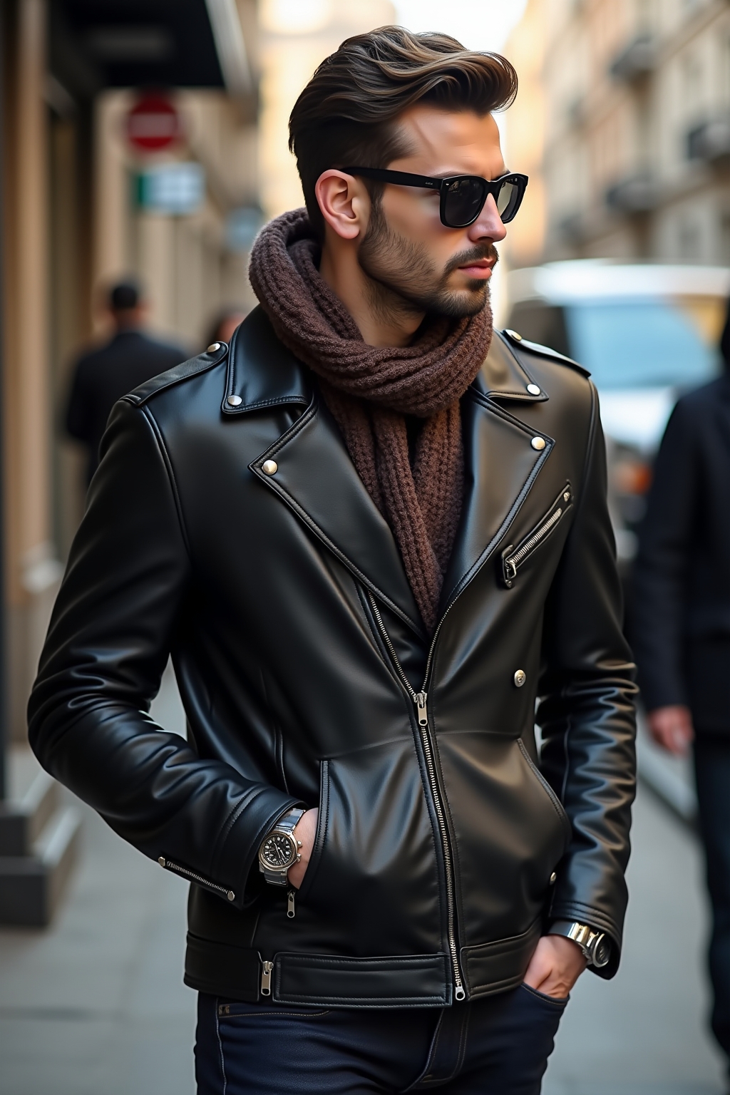 Tipps Lederjacke Herren