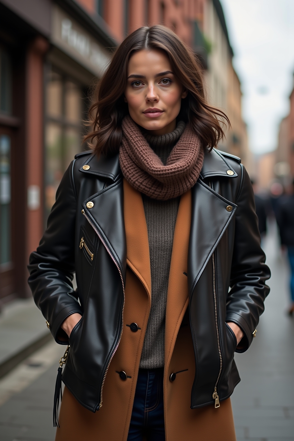 Lederjacke Layering Herbst im Überblick