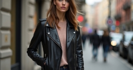Lederjacke Reise Outfit-Titel
