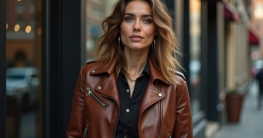 Lederjacke Second Hand-Titel