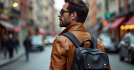 Lederjacke Städtetrip-Titel