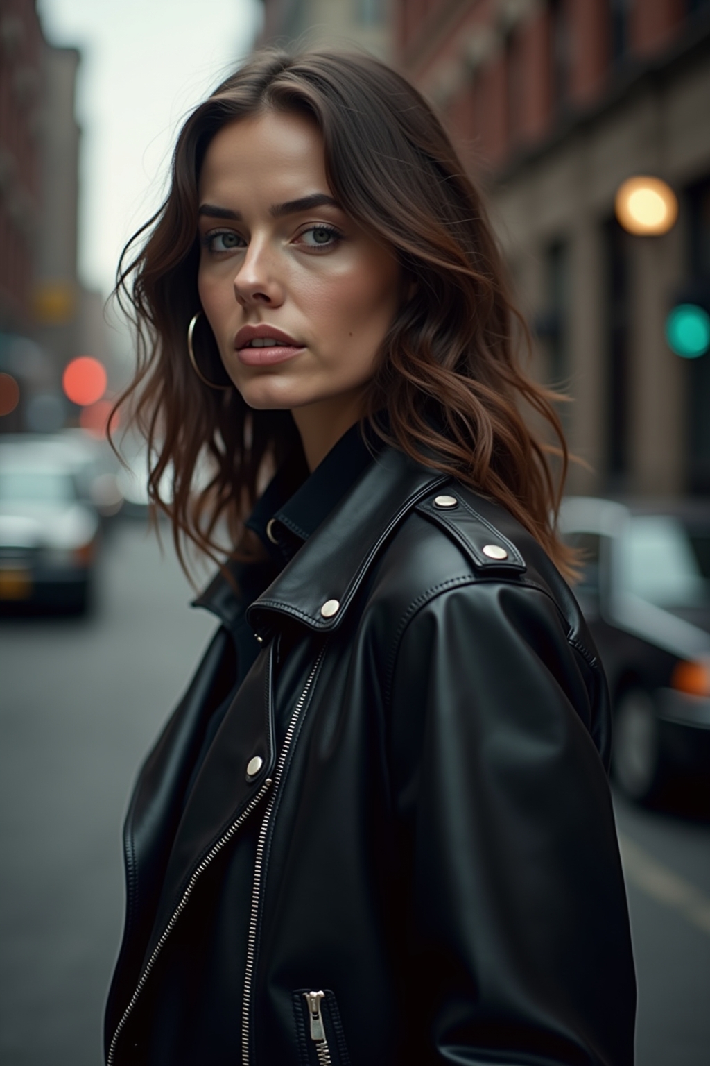 Lederjacke Streetstyle Looks