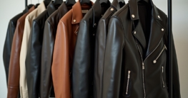 Lederjacke Unisex-Titel