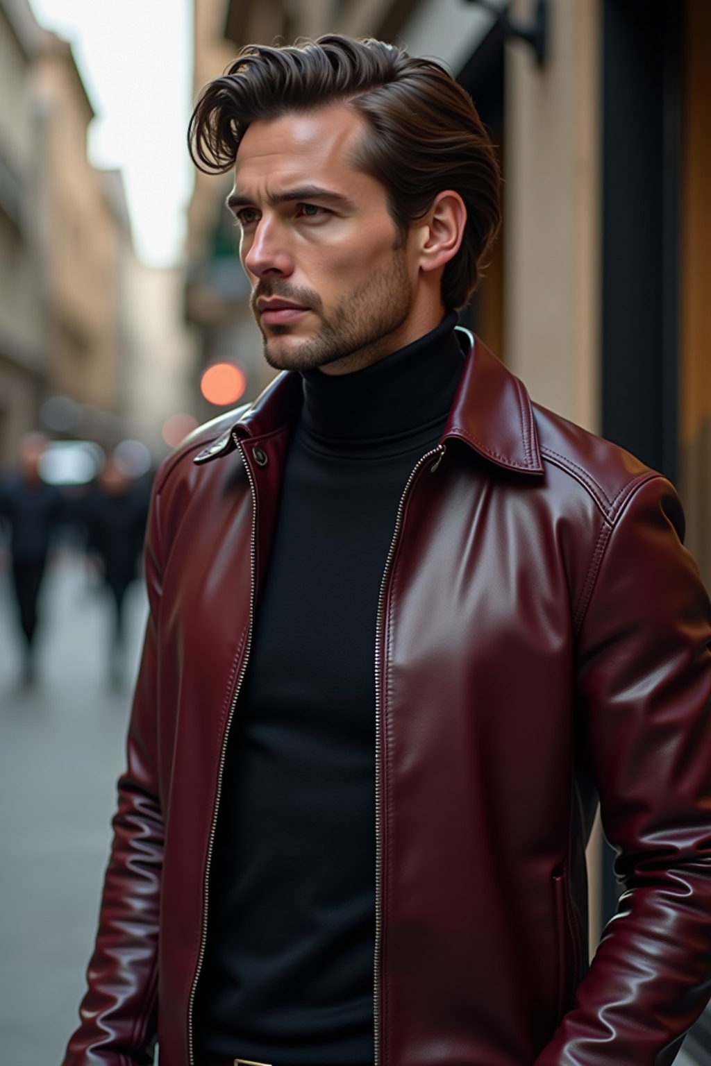 Tipps Lederjacke Bordeaux