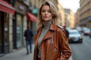 8 Stylische Tipps: Lederjacke cognac kombinieren Damen