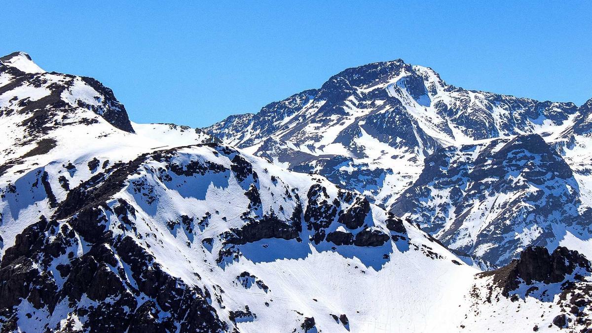 Detailansicht: Schneefallgrenze