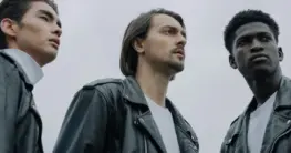 Beste Lederjacken Übergangszeit: Leichte, schwarze Bikerjacke aus Lammnappa für Damen und Herren